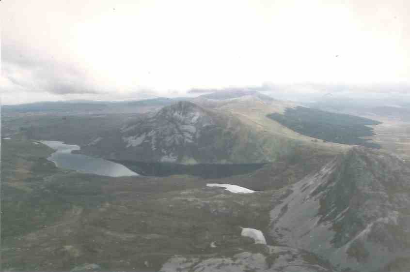 View from the top of Mount Errigal