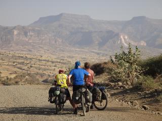 On the road in the mountainous heartland of Ethiopia